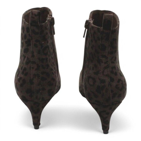 GC Shoes Womens Aden Faux Suede Kitten Heel Booties - Picture 3 of 9